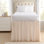 Jupe de lit simple délavée Laura Ashley