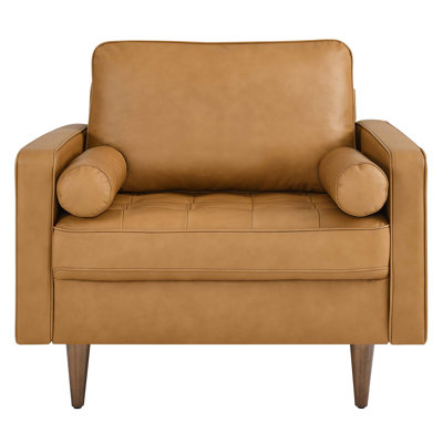 Fauteuil Valor en cuir par Modway