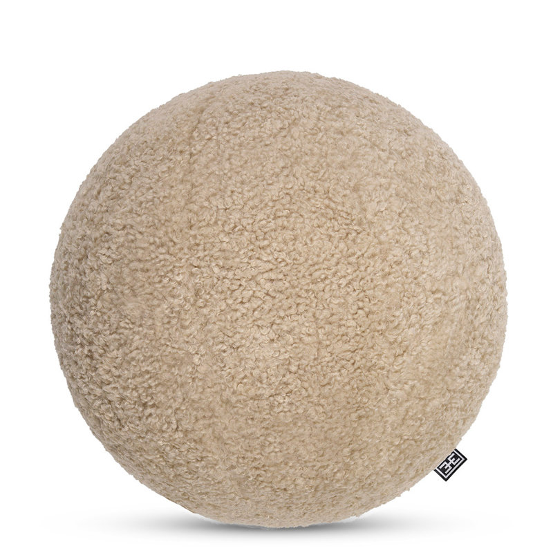Palla Circular Pillow Cover & Insert, 11.81" x 11.81", Canberra Sand