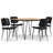 Hayley / Hunter 5-Piece Dining Set
