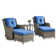 Carolina 2 - Person Patio Conversation Sets with Cushions
