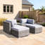 Napoli 4 Seater Rattan Sofa Set