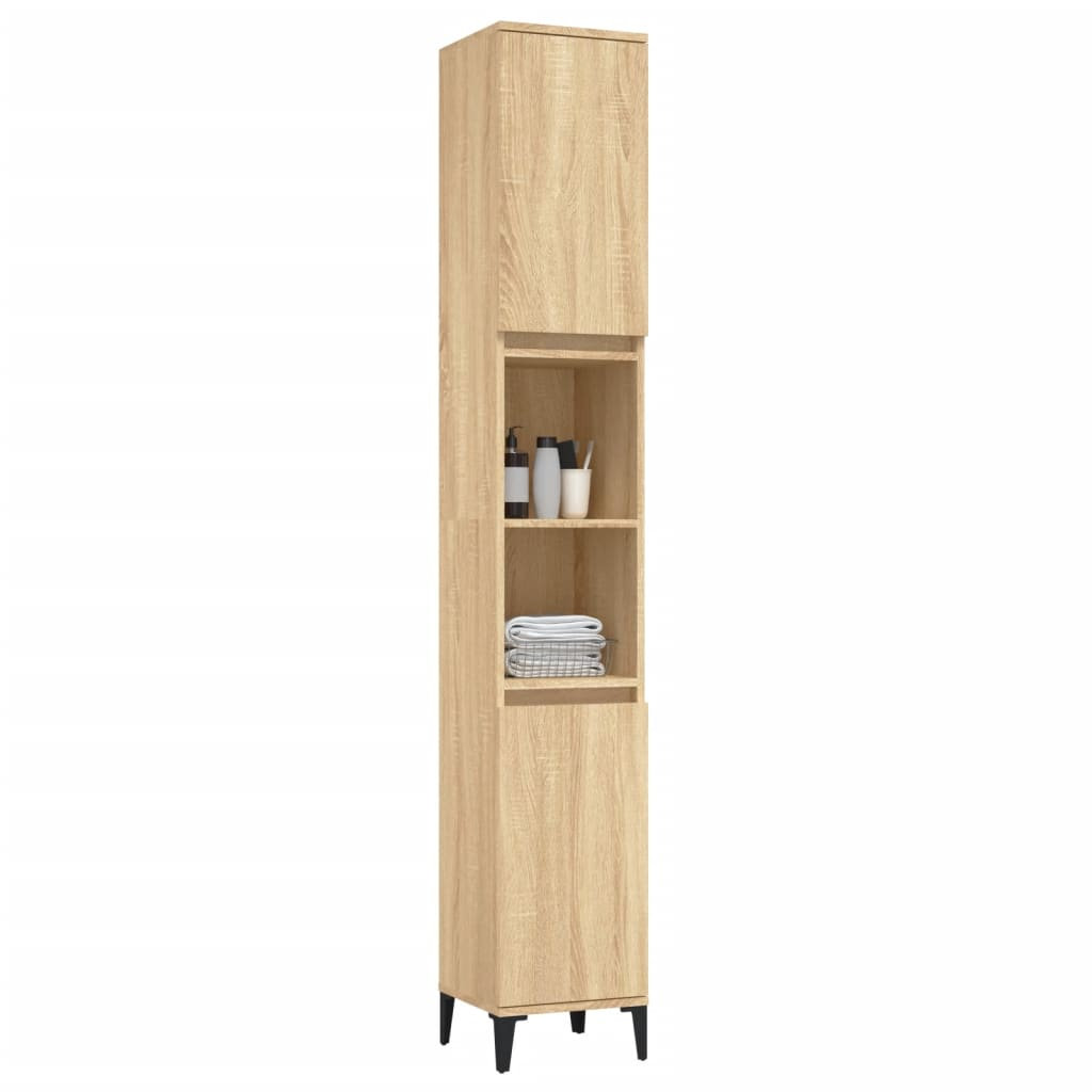 17 Stories Leoline Freestanding Bathroom Wayfair.co.uk