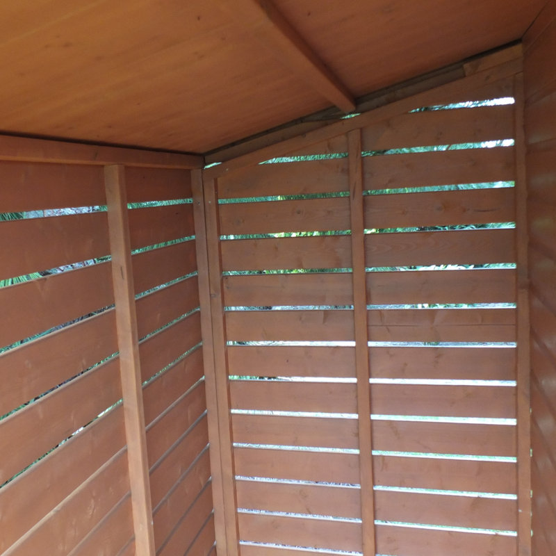 Lewis Shed with Log Store, Yes