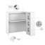 Bureau d'intimité avec tablettes Bush C-70656782-70656783