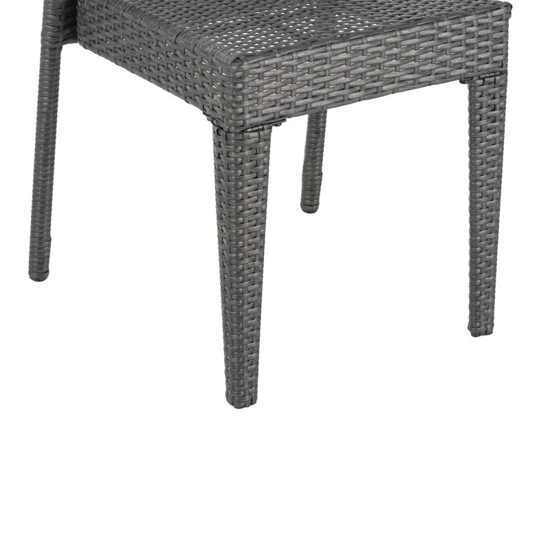 FARLEY STIDING SIDECHAIR, ensemble de 2, conception moderne avec sièges confortables et empilable pour une utilisation polyvalente dans n'importe quel environnement.