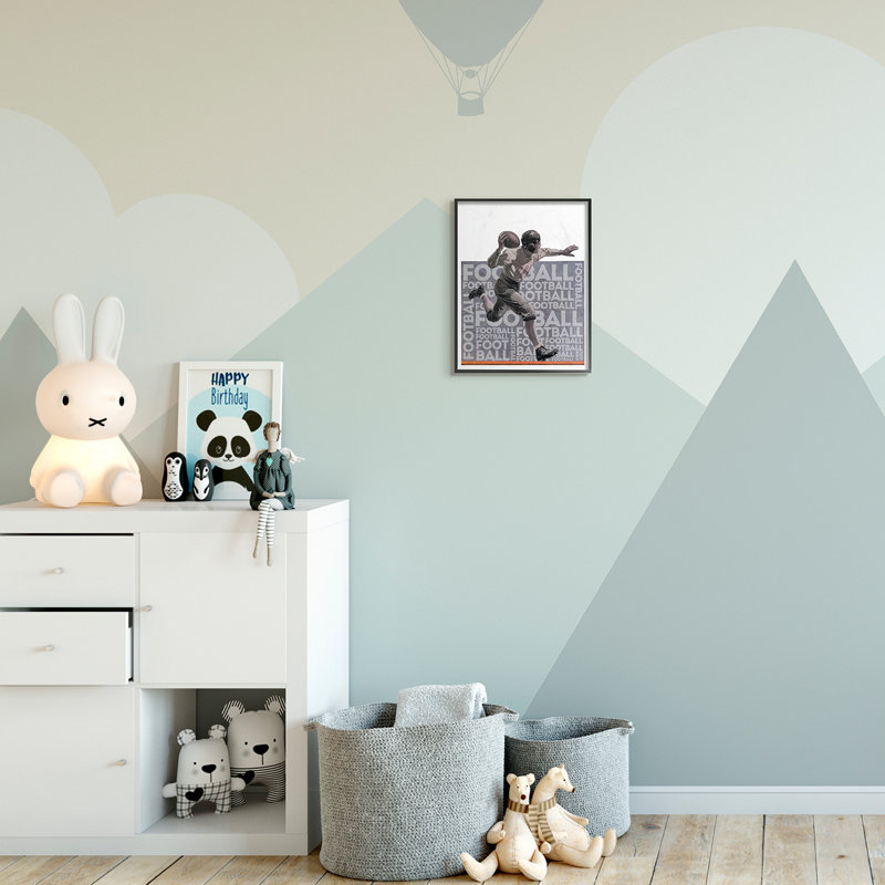 Motif artistique de Roselyn, Giclée encadrée noir minuit, H 14 po x l 11 po x P 1,5 po