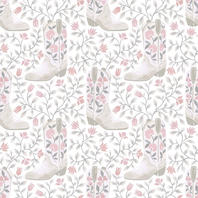 Cowgirl Like Me Peel and Stick Wallpaper