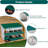 Nesting Boxes For Chickens, Chicken Nesting Box, Roll Away Nesting Box, Chicken Laying Boxes, Nesting Box For Hens With Lid Cover For Chicken Coop, 8 Compartments, Green