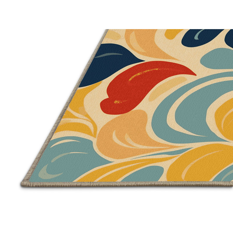 Flashy Stomp Rug, Round 8'