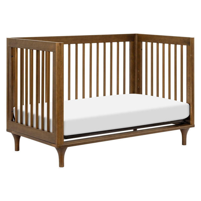 Lolly 3-in-1 Convertible Crib, Brown