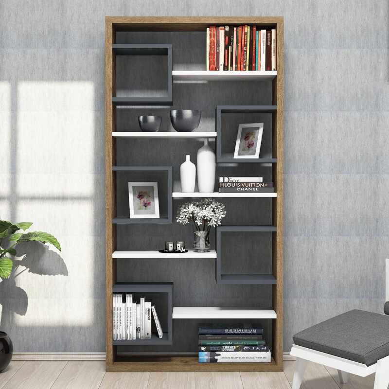 Bibliothèque géométrique H 63 "x l 31,5" Émile