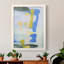 Rorschach Rainbow I - peinture sur toile encadrée-1626870392-1626870385