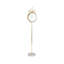 68.5 in. H Glass and Iron Floor Clock