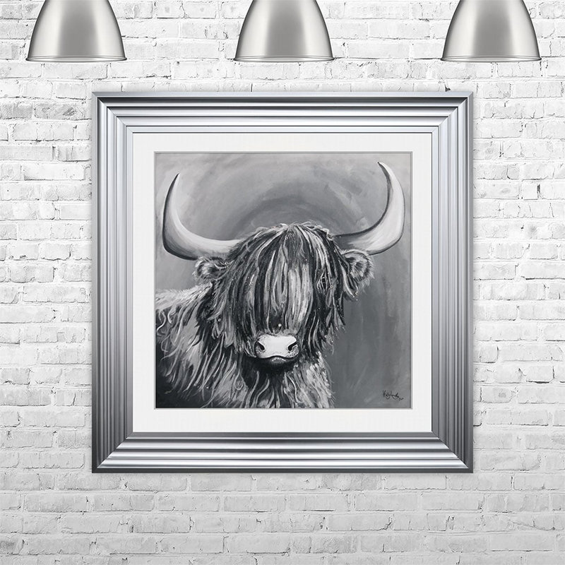 Single Picture Frame Print, 75cm H x 75cm W, Steel Framed