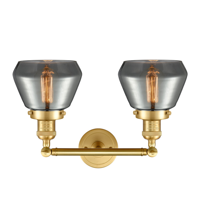 Chill 2 - Light Dimmable Vanity Light, Smoked, Satin Gold