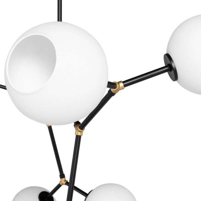 Alyzza 8 - Light Geometric Chandelier
