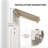 Patio Retractable Awning with Manual Crank, Exterior Sun Shade-112161301-112161290