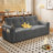 Multi-functional Modern Corduroy Convertible Sofa Bed For Living Rooms And Small Spaces-2080051112