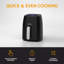 Breeins 4.2L Basket Air Fryer Air Fryer