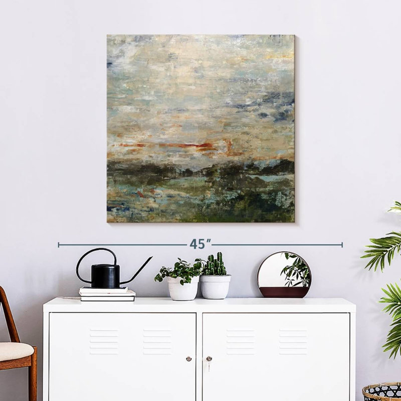 Hillside View, 30" H x 30" W