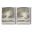 «Sepia Sky I», ensemble de 2 reproductions sur toiles encadrées