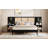 Queen Size Solid Wood Bed Frame With 2 Nightstands, Elegant Design With Lamps, Rattan And Wood Combination-168975981