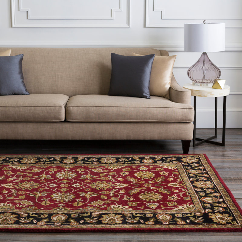 Byler Wool Oriental Indoor Rug, Rectangle 6' x 9'