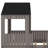 Wood Bunk Bed With Roof, Window, Guardrail-1321897799