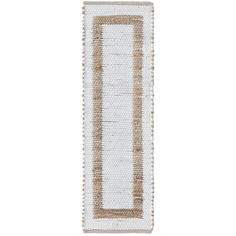Tapis en coton Kenyla, Chemin de table 1 pi 2 po x 8 pi