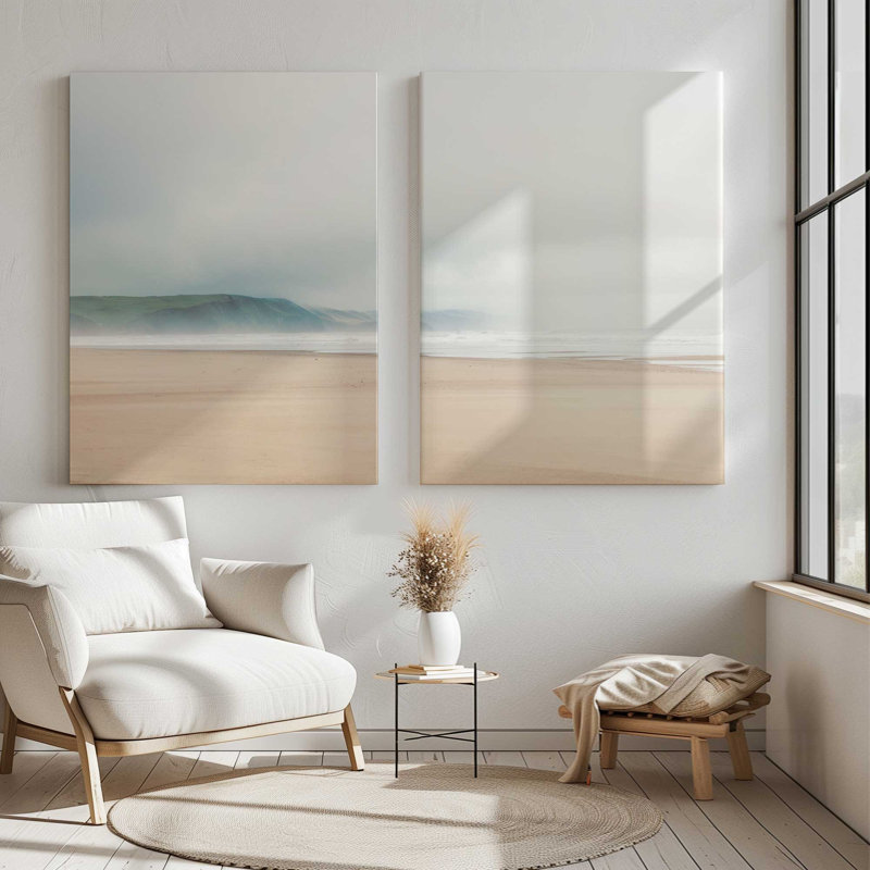 Harmony of Elements | 2 Panel Split Large Canvas Print, 36" H x 54" W