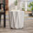 Lightweight Magnesium Oxide End Table, 19" Package, Chic & Functional Concrete Side Table In Lightweight, 15.4"X15.4", Stylish Functional, Ready To Use