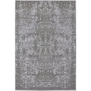 Machine Woven Grey Indoor Rug