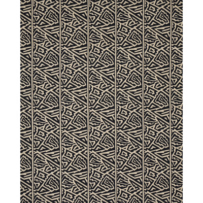 Schumacher x David Kaihoi Jagged Maze Fabric