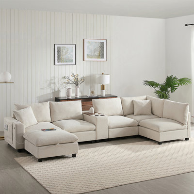 140" Modular Sectional Sofa