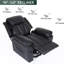 Faux Leather Heated Massage Chair