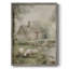 Reproduction encadrée vintage en bois massif Lxxxv-1691230524