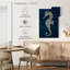 Hippocampe antique Brampt sur bleu II-108392170