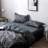 Polyester Satin Floral Duvet Cover-1627904938