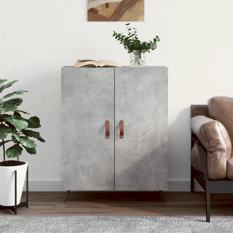 Burtundy 69.5cm Sideboard, Concrete Grey