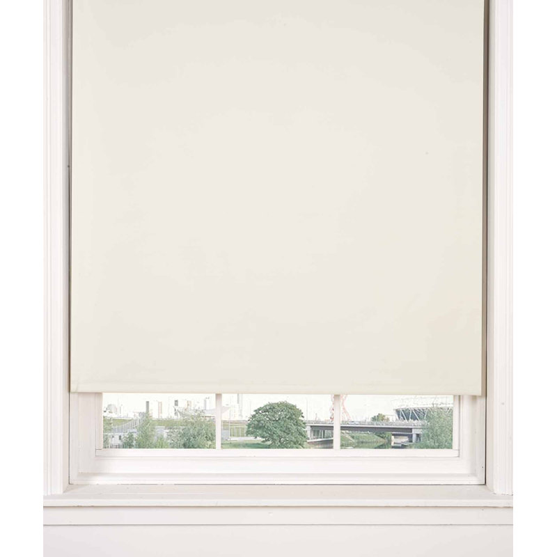 Blackout Roller Shade, Cream, 180cm W x 165cm L