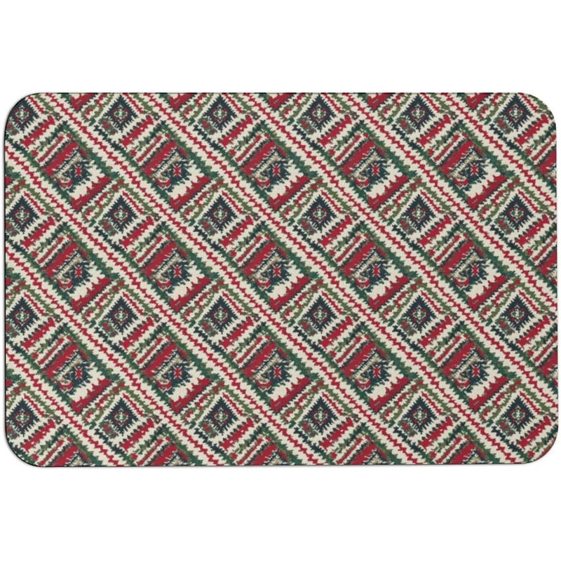 Paillasson intérieur antidérapant Bohemian Decor, Single- 31.5" L x 19.5" W