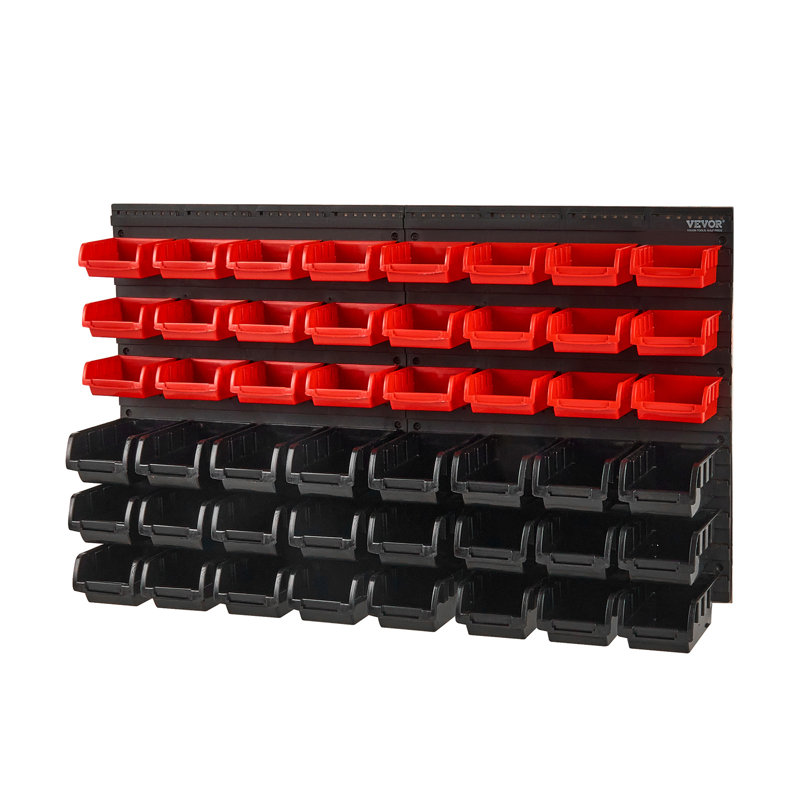 Ensemble de 92 bacs en plastique