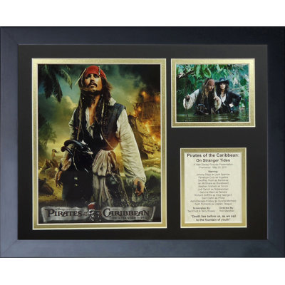 Pirates of the Caribbean Framed Memorabilia