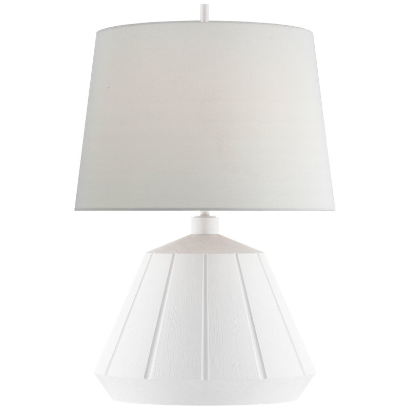Frey Table Lamp, Plaster White