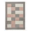 Beane area rug Machine Woven Rectangle Grey/Rose-168698670