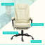 Fauteuil de massage vibrant à 7 points, fauteuil d'ordinateur à haut dossier avec support lombaire, repose-pieds, dossier inclinable, hauteur réglable-1001701979