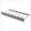 Lit plateforme en bois avec lit gigogne, tablettes et tête de lit-58003818
