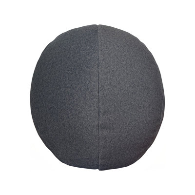 Qiviut Gray Round Pillow