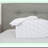 White Stretch Pro Pillowcase - Soft Poly Spandex Blend Case for 12x24 Pillows